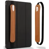 etui za apple pencil, ovoj za držalo za pisalo iz pu usnja za ipad pencil brown, (5000085551)