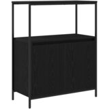  Kupaonski ormarić s policama crni hrast 76,5x35x95 cm | shoptok.hr