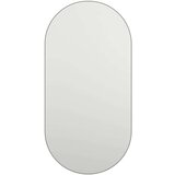  Ogledalo s LED svjetlima 80 x 40 cm stakleno ovalno | shoptok.hr
