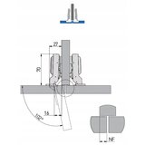 Gtv samozatvarajuća šarka polukoljeno PRESTIGE ZM-ECHC08BEO | Eponuda.ba