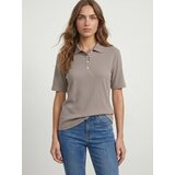 Sinsay Polo majica kratkih rukava s viskoznim vlaknima | shoptok.hr