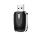 INF BY967S Brezžični adapter CarPlay & Android Auto 2-v-1 Metallicblack, (22107994) | Shoptok.si