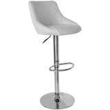 XORA BARSKI STOL, bela, barve kroma Cene