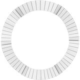  Kružni gabionski stup od pocinčanog čelika Ø 100 x 100 cm | shoptok.hr