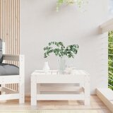 Maison Chic Vrtni stolček - Vrtni stoli za noge bela trdna borovina JS889, (21878027) | Shoptok.si