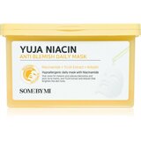 SOMEBYMI Yuja Niacin Anti Blemish Daily Mask revitalizacijska maska iz platna za poenotenje tona kože veliko pakiranje 30 kos Cene