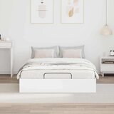  Ottomanska postelja Bela 193 x 120 x 25 cm Iverna plošča, (5000142078) | Shoptok.si