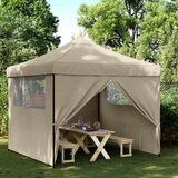 Šator za svadbe - šator za zabave Sivo-smeđa 292 x 292 x 315 cm Oxford tkanina | shoptok.hr