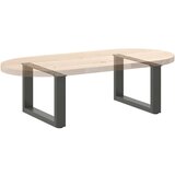  Noge za stolić U-oblika 2 kom antracit 50x(30-31) cm čelik | shoptok.hr