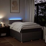 vidaXL Box spring postelja z vzmetnico taupe 120x200 cm blago, (21292086) | Shoptok.si