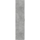  Visoka komoda boja betona 30x42,5x185 cm od konstruiranog drva | shoptok.hr