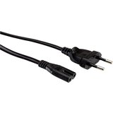 Roline Omrežni kabel \, ploski Euro vtič do C7\, 2-polni\, črn\, 3 m 19.07.2073 tok napajalni kabel črna 3.00 m, (20414735) | Shoptok.si