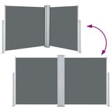 vidaXL uvlačiva bočna tenda 100 x 600 cm antracit | shoptok.hr
