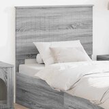 Vzglavje z vzglavjem Siva Sonoma 90 cm Konstruiran les, (5000109872) | Shoptok.si