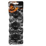 Oxballs Obročki za penis Donut Small, 3 kosi, črni | Shoptok.si