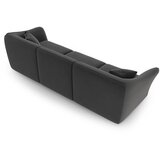 Cosmopolitan Design Temno siva žametna sedežna garnitura 292 cm Tokyo – | Shoptok.si