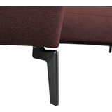 MID.YOU KOTNA SEDEŽNA GARNITURA, gladka tkanina rdeča | Shoptok.si