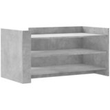 Maison Chic Klubska mizica - kavna mizica - Nizka mizica betonsko siva 100x50x50 cm inženirski les, (21753960) Cene