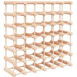  Stalak za vino za 42 boce 68,5 x 23 x 68,5 cm masivna borovina | shoptok.hr