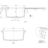 Sandonna sudopera arona bela 760x440/178 mm | ePonuda.com
