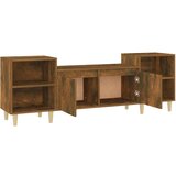 TV ormarić boja dimljenog hrasta 160x35x55 cm konstruirano drvo | shoptok.hr
