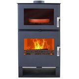  Kaminska peč Verso F (9 kW, velikost ogrevanega prostora: 150 m³, črna barva) cene