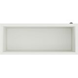 Vrtna posuda za sadnju s LED svjetlom Bijela 40 x 100 x 40 cm | shoptok.hr