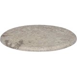 Stolna ploča siva Ø 50 x 2,5 cm mramorna | shoptok.hr