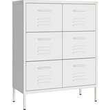  Ladičar bijeli 80 x 35 x 101,5 cm čelični | shoptok.hr