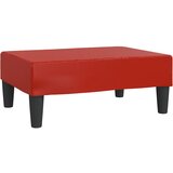 vidaXL Stolček za noge vinsko rdeč 78x56x32 cm umetno usnje Cene