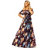 Numoco Long dress with ruffle | shoptok.hr