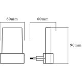 Osram LED noćno svetlo sa senzorom sumraka LUNETTA LED/0,28W/230V 3000K | Eponuda.com