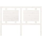  Posteljno vzglavje belo 140,5x4x100 cm trdna borovina, (20933217) | Shoptok.si