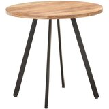 vidaXL Blagovaonski stol 80 cm od masivnog bagremovog drva | shoptok.hr