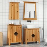 Furnova Kopalniška garnitura 4-delna trdna borovina, (21945741) | Shoptok.si