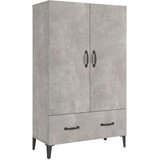  Visoka omarica betonsko siva 70x31x115 cm konstruiran les, (20654497) | Shoptok.si