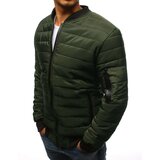 DStreet Kurtka męska pikowana bomber jacket zielona | shoptok.hr