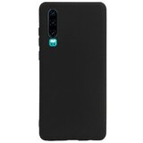 NIKCORP Ovitek za Huawei P30, silikonski zaščitni ovitek, črn, tanek in trpežen etui z dvignjenimi robovi za zaščito zaslona, (5000138990) | Shoptok.si
