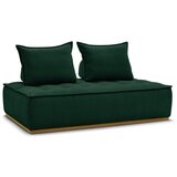Bobochic Paris Temno zelena sedežna garnitura iz tkanine bouclé 175 cm Elisa – | Shoptok.si