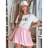 DStreet Spódniczka damska mini bombka PUFFELLA różowa | Shoptok.si
