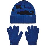 Under Armour B Beanie/Glove Combo-BLU Cene