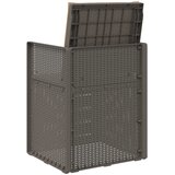  Vrtne stolice za blagovanje 2 pcs Svijetlosiva i taupe PP | Eponuda.com