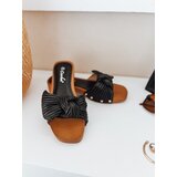 DStreet Klapki damskie CHICWOOD czarne | ePonuda.com