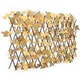 vidaXL Proširiva rešetka od umjetnog lišća javora narančasta 180x60 cm | shoptok.hr