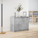  Komoda s LED siva boja betona 72x34x61 cm od konstruiranog drva | Eponuda.ba