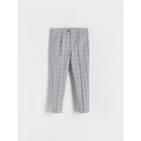 Reserved - Elegantne slim hlače - steel blue | shoptok.hr