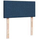  Krevet s oprugama i madracem plavi 100 x 200 cm od tkanine | shoptok.hr