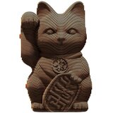 Cartonic 3d puzzle Lucky Cat 30 × 20 × 6 cm boja: bež | shoptok.hr