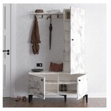 Hanah home cipelarnik sa čivilukom lex carrara marble