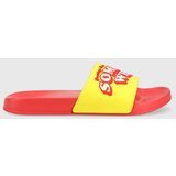 Happy Socks Natikači moški, rdeča barva | Shoptok.si